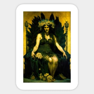 Demeter, Goddess of the Earth Sticker